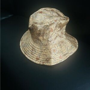 Steve Madden Floral Tan Bucket Hat